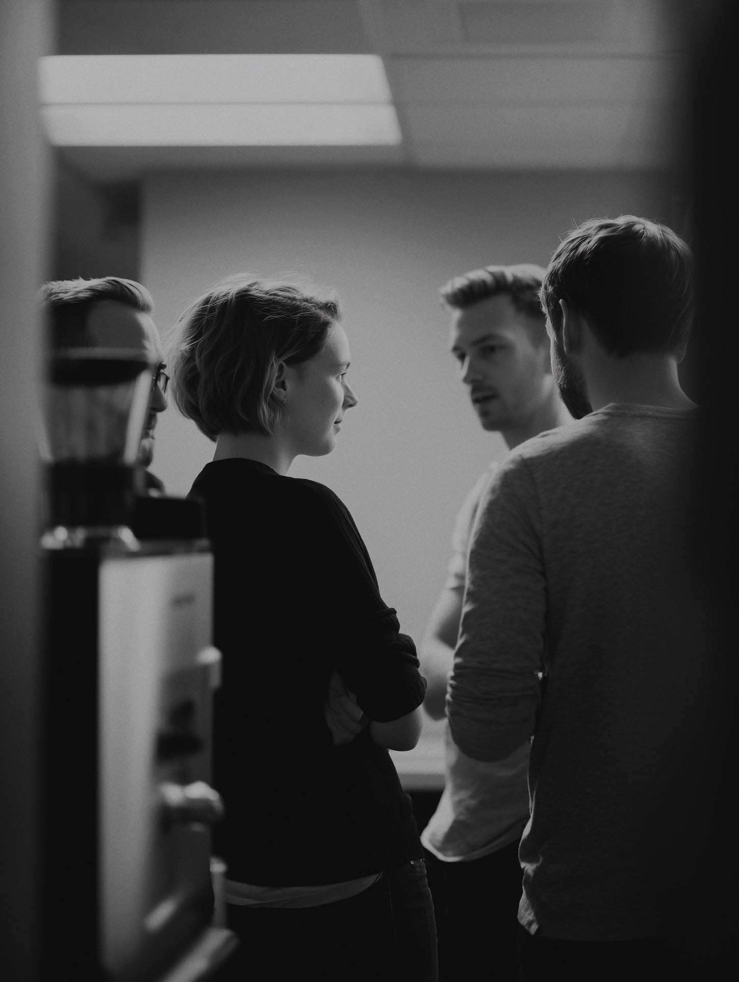 Professional Photograph of a working team